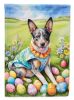 Australian Cattle Dog Easter Egg Hunt Garden Flag Mailbox Flag Decorative Yard Flag Banner Outside Patio Artwork Yard Flower Beds, Garden Size