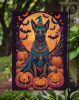 Belgian Malinois Witchy Halloween Garden Flag Mailbox Flag Decorative Yard Flag Banner Outside Patio Artwork Yard Flower Beds, Garden Size, Multicolor