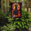Belgian Malinois Witchy Halloween Garden Flag Mailbox Flag Decorative Yard Flag Banner Outside Patio Artwork Yard Flower Beds, Garden Size, Multicolor